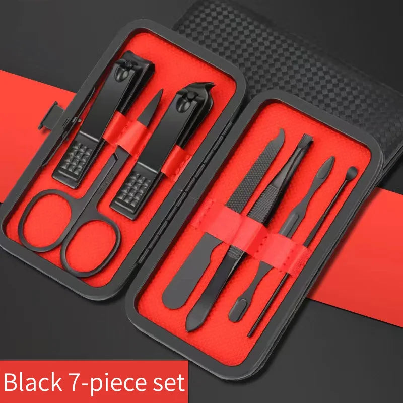 Nail Clipper Set Convenient Beauty Tools Nail Clipper Manicure- Stainless steel