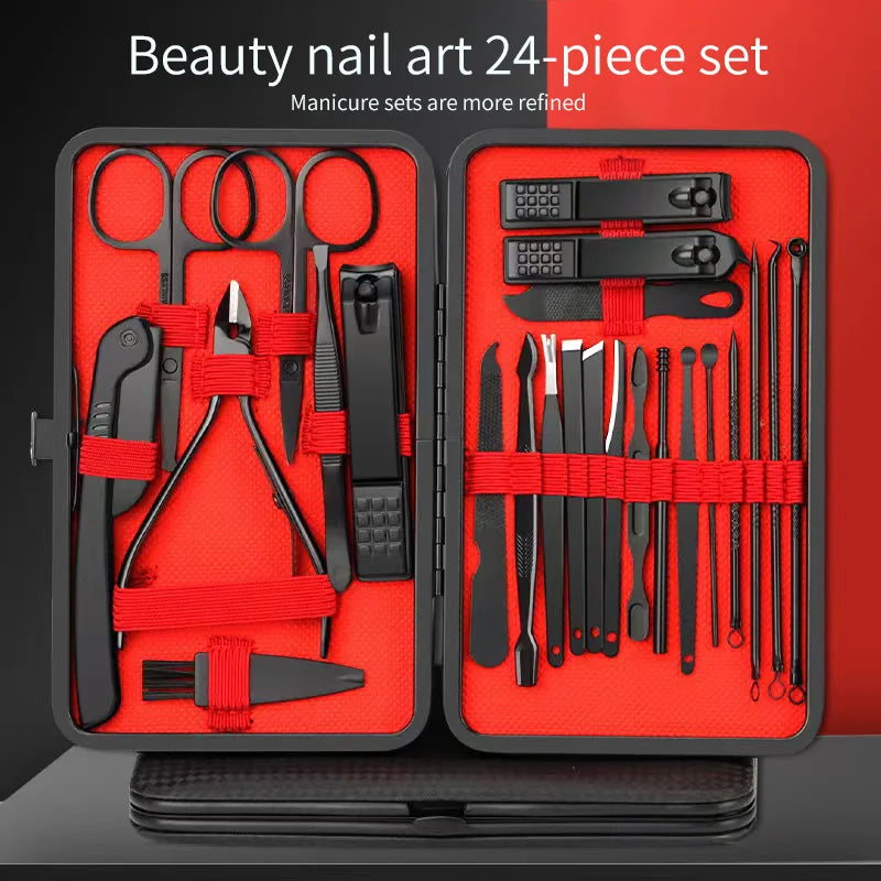 Nail Clipper Set Convenient Beauty Tools Nail Clipper Manicure- Stainless steel