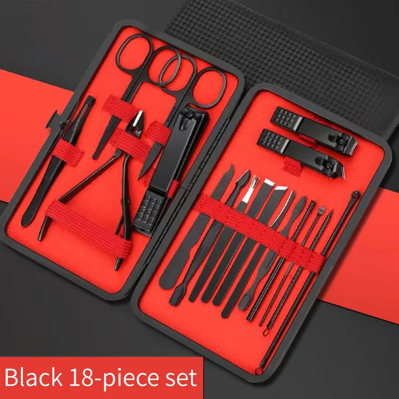 Nail Clipper Set Convenient Beauty Tools Nail Clipper Manicure- Stainless steel