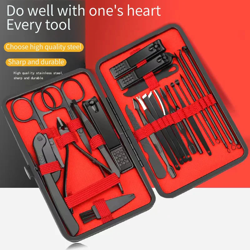 Nail Clipper Set Convenient Beauty Tools Nail Clipper Manicure- Stainless steel