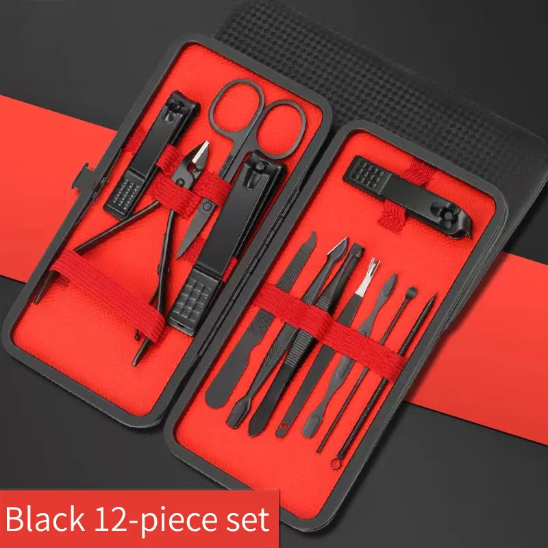 Nail Clipper Set Convenient Beauty Tools Nail Clipper Manicure- Stainless steel