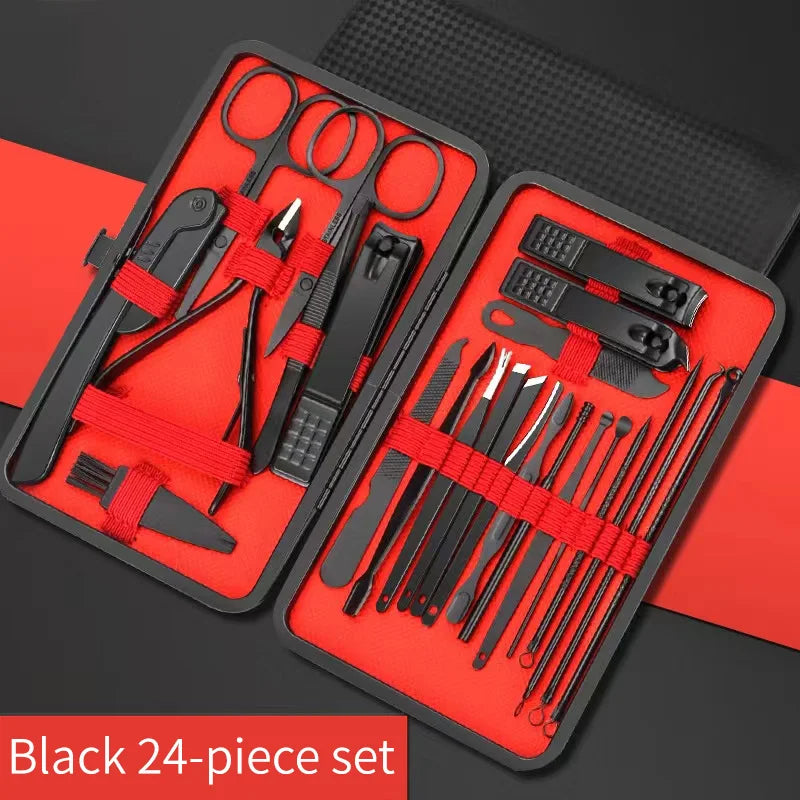 Nail Clipper Set Convenient Beauty Tools Nail Clipper Manicure- Stainless steel