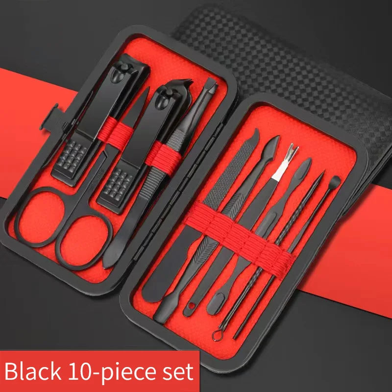 Nail Clipper Set Convenient Beauty Tools Nail Clipper Manicure- Stainless steel
