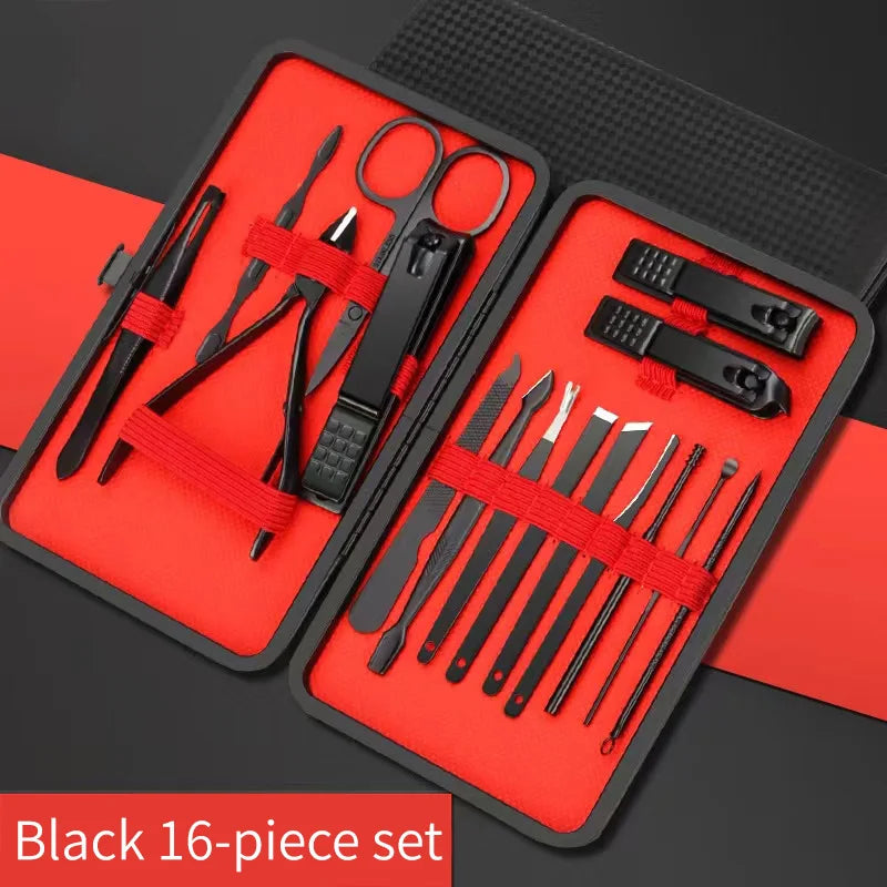 Nail Clipper Set Convenient Beauty Tools Nail Clipper Manicure- Stainless steel